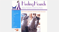 Desktop Screenshot of heelinghounds.com