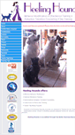 Mobile Screenshot of heelinghounds.com